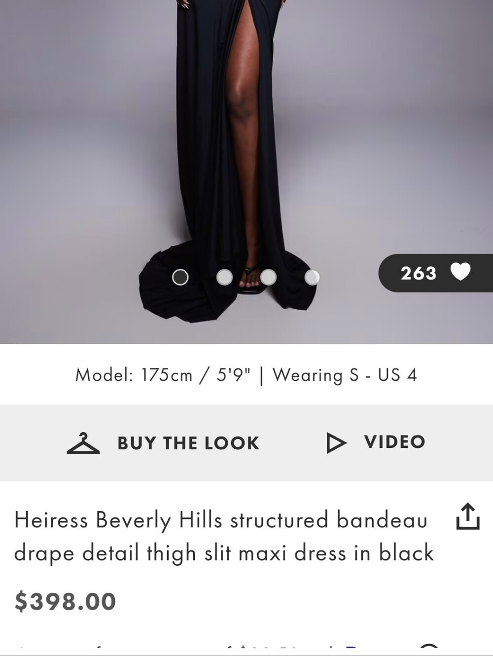 Nwt Heiress Beverly Hills Strapless Draped Gown Dramatic Evening Dress Luxe - Picture 13 of 15